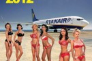 Calendario 2012 Ryanair: le hostess si spogliano