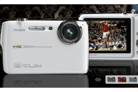 Casio EXILIM High Speed EX-FS10 - una compatta ultrarapida