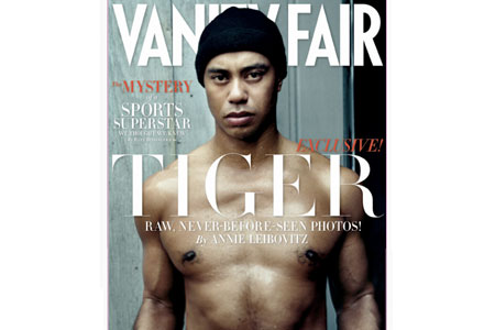 Annie Leibovitz fotografa Tiger Woods per Vanity Fair 