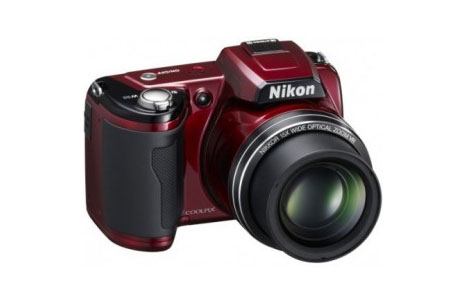 Nuova Nikon Coolpix L110: una fotocamera Wine Red