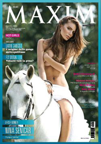 Maxim e la cover di Nina Senicar