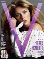 La lolita Scarlett Johansonn sulla cover di giugno di V Magazine