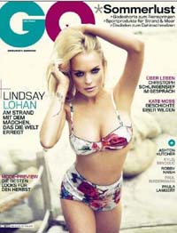 Lindsay Lohan: una foto su Gq per ritrovare il sorriso