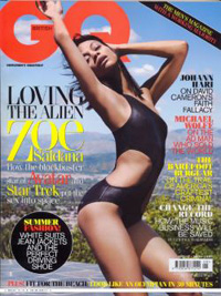 Gq esalta la bellezza di Zoe Saldana, con foto indimenticabili