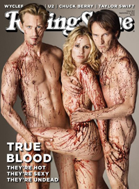Rolling Stone fotografa i "vampiri" nudi e insanguinati