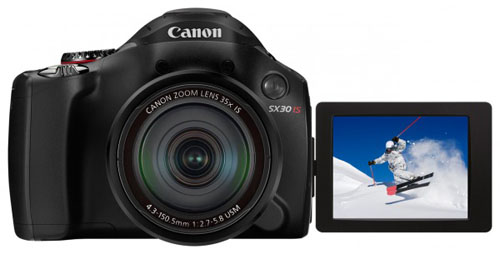Novità dalla Canon: ecco la PowerShot SX30 IS 