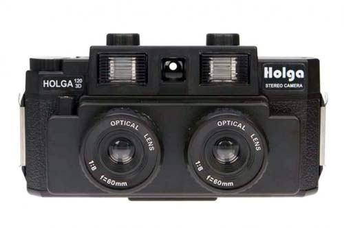 Holga 120 camera 3D: moderna ma con un occhio al passato