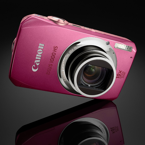 Fotocamera rosa o fucsia: ecco la Canon IXUS 1000 HS 