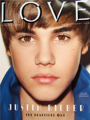 Justin Bieber: foto su Love Magazine