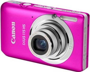 Canon Ixus 115HS:sottile, funzionale e colorata