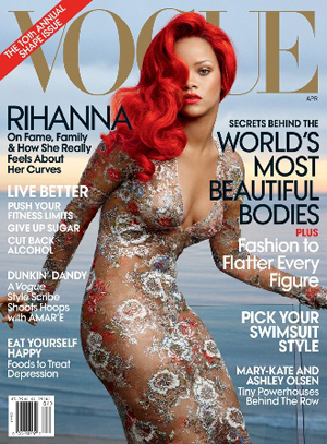 Rihanna: le foto di una diva su Vogue