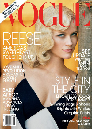 Reese Witherspoon foto su Vogue