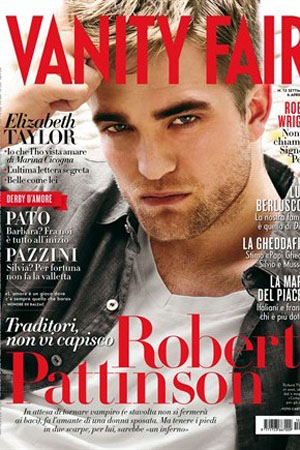 Vanity Fair fotografa il tenebroso Robert Pattinson
