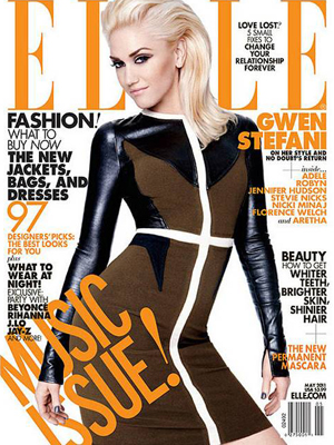 Gwen Stefani, cover girl e foto per Elle