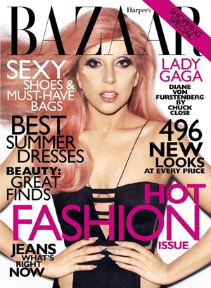 Lady Gaga regina di Harper's Bazaar di maggio 
