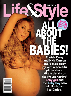 Mariah Carey: foto sexy con il pancione
