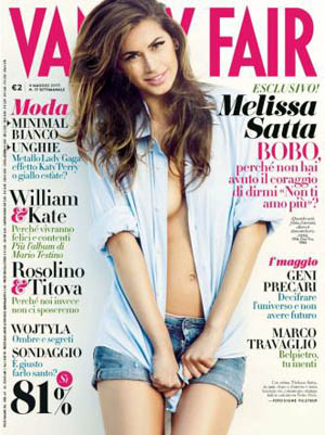 Melissa Satta: foto e racconti su Vanity Fair