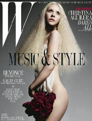 Christina Aguilera: foto incantevoli e ultime novità su W  Magazine
