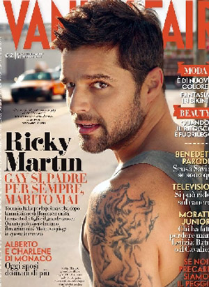Ricky Martin, confessioni e immagini su Vanity Fair