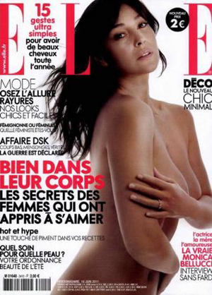 Monica Bellucci: super foto per Elle France