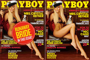 Playboy:la sposa in fuga in copertina
