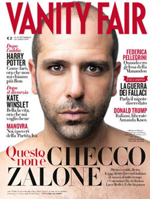 Checco Zalone: nuovo film e foto su Vanity Fair