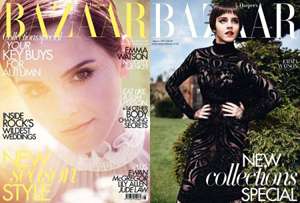 Foto di Emma Watson: su Harper’s Bazaar UK di agosto raddoppia