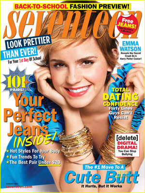 Emma Watson conquista anche Seventeen