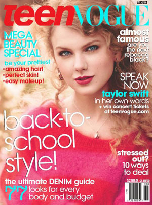 Taylor Swift: bellezza di porcellana su Teen Vogue
