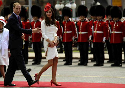Kate Middleton e le foto con il trucco pesante
