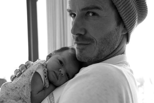 David Beckham foto con Harper su Facebook