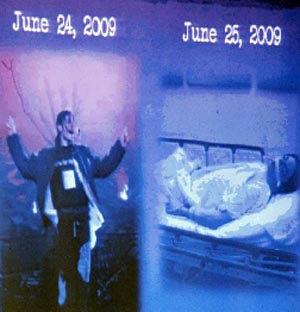 Michael Jackson: foto shock sul letto di morte