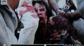 Ecco le foto della morte di Gheddafi