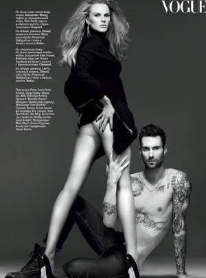 Adam Levine e l'errore fotografico