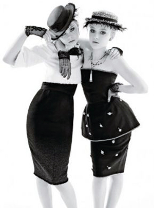 Dakota e Elle Fanning: sulla copertina di W di dicembre 2011