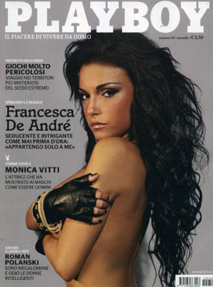 Francesca De Andrè: le foto hot su Playboy