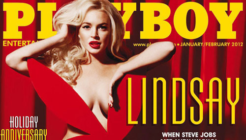 Lindsay Lohan: le foto nuda su Playboy