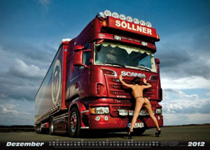 Il calendario 2012 dedicato ai camionisti