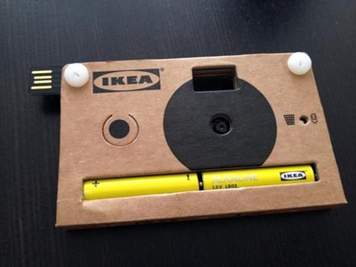 Ikea presenta la fotocamera digitale usa e getta