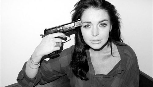 Lindsay Lohan, foto per Terry Richardson