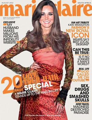 Kate Middleton e le foto su Marie Claire