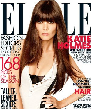 Katie Holmes, dopo il divorzio le foto per Elle