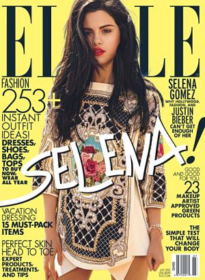 Selena Gomez, conquista la copertina di Elle