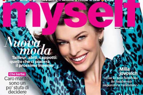  Milla Jovovich, foto e intervista su Myself