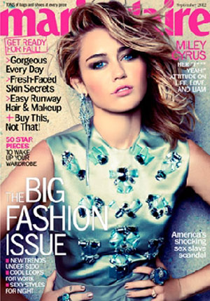 Miley Cyrus per Marie Claire foto sensuali