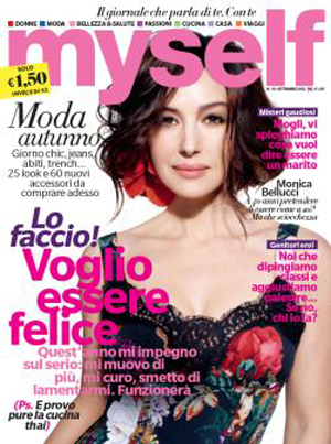 Monica Bellucci: foto e intervista su MySelf