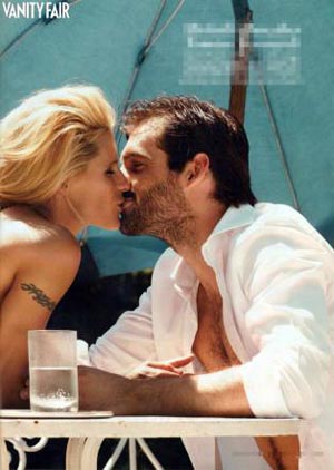 Michelle Hunziker e Tomaso Trussardi: foto su Vanity Fair