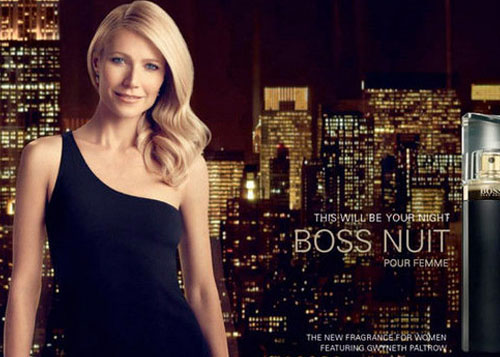 Gwyneth Paltrow, servizio fotografico e campagna pubblicitaria per Hugo Boss