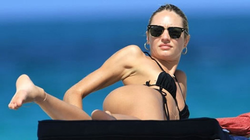 Candice Swanepoel, a Miami per un servizio fotografico