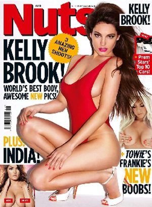 Kelly Brook, foto sexy  per Nuts